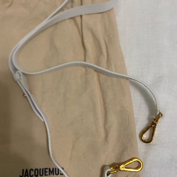 Jacquemus white Mini Le Chiquito Moyen - Picture 4 of 6